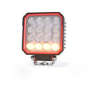 Lampa robocza SKYLED RED LINE kwadratowa 48W, 16 LED, 10-32V, 4320 Lm, IP67/69K, światło rozproszone, ADR