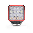 Lampa robocza SKYLED RED LINE kwadratowa 48W, 16 LED, 10-32V, 4320 Lm, IP67/69K, światło rozproszone, ADR