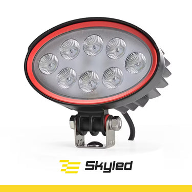 Lampa robocza SKYLED RED LINE owalna 24W LED, 9-32V, 2160 lm, IP67/69K