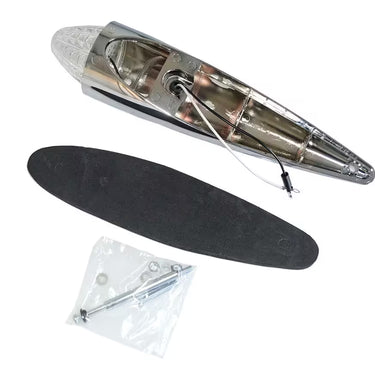 Lampa torpedo 16 LED 24V biały klosz pomarańczowe światło