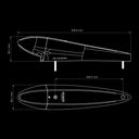 Lampa Torpedo IZE LED BLACK 24V - światło pozycyjne i ostrzegawcze