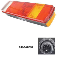 Lampa Tylna Lewa Volvo Fh/Fl/Fm 99 -> 02, Fh12/16 93 ->