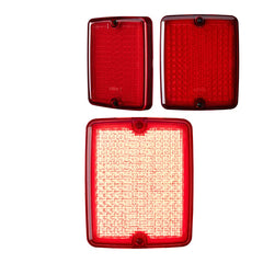 Lampa tylna prostokątna LEDSON Breeze X2 Retro - Pozycja/Stop