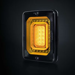 Lampa tylna prostokątna STRANDS FOR9T Illusion LED z kierunkowskazem