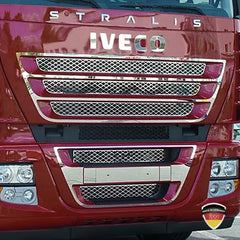 Listwy chromowane do grilla IVECO Stralis (od 2007) - zestaw 12 części