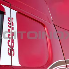Listwy ozdobne na drzwi Scania L, R, Streamline - ze stali nierdzewnej