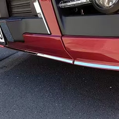 Listwy ozdobne stalowe na dół zderzaka MB Actros MP4
