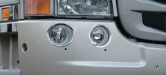 Listwy ozdobne ze stali nierdzewnej do oświetlenia Scania R