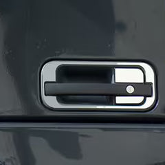Listwy ozdobne ze stali nierdzewnej na klamkę drzwi do DAF XF 95/105 wykończenie aluminium
