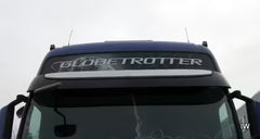 Listwy ozdobne ze stali nierdzewnej na osłonę przeciwsłoneczną; Volvo FH III >2008