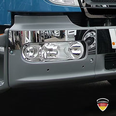 Listwy ozdobne ze stali nierdzewnej na zderzak Mercedes-Benz Atego 7,5t