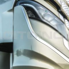 Listwy ozdobne ze stali nierdzewnej pod reflektory Iveco S-Way