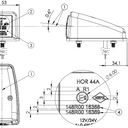 Lampa obrysowa dachowa LD 3113