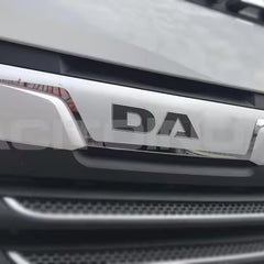 Obrysy grilla ze stali nierdzewnej DAF XF EURO 6