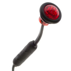 Okrągłe światło obrysowe LED czerwone 12/24V IP68