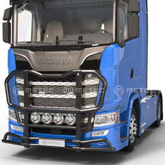 Osłona czołowa Outland SCANIA R, S SERIE 16 czarna - do średniego i niskiego zderzaka
