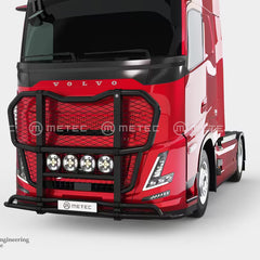 Osłona czołowa OUTLAND VOLVO FH 24- ze spojlerem czarna
