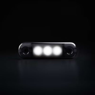 Osłona przeciwsłoneczna Ford Transit Custom / VW T7 z lampami Strands Dark Knight i LED bar Nuuk 20"