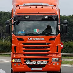 Osłona przeciwsłoneczna głęboka SCANIA 4/R do 06.2013 Normal/Highline na 2 obrysy i 2 reflektory