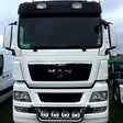 Osłona przeciwsłoneczna MAN TGX/TGA z wspornikami na 2 reflektory Jumbo