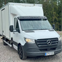 Osłona przeciwsłoneczna na przednią szyję MB Sprinter 2006-2018/2018+ i VW Crafter 2006-2016 z 5 lampami Strands Dark Knight