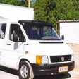 Osłona przeciwsłoneczna MB Sprinter do 2006 r.; VW LT do 2006 r., wersja Chassis, kompletny zestaw montażowy