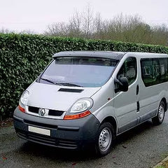 Osłona przeciwsłoneczna na przednią szybę NISSAN Primastar, OPEL Vivaro, RENAULT Trafic do 08/2014 z zestawem montażowym