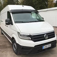 Osłona przeciwsłoneczna na przednią szybę VW Crafter/MAN TGE 2017- z zestawem montażowym