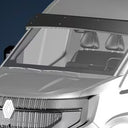Osłona przeciwsłoneczna RENAULT Master / NISSAN Interstar 2024+ z zestawem montażowym