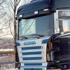 Osłona przeciwsłoneczna SCANIA 4/R -06/2013, kabina Normal/Highline, na 2 obrysy i 2 reflektory