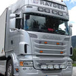 Osłona przeciwsłoneczna SCANIA 4/R -06/2013 kabina Topline głęboka na 2 obrysy i 4 reflektory