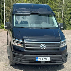 Osłona przeciwsłoneczna VW Crafter / MAN TGE 2017- z czujnikami i 5 lampami Strands Dark Knight