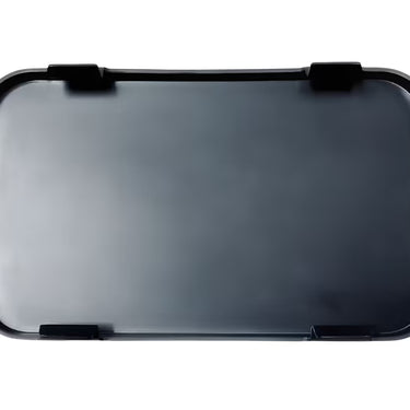 Osłona reflektora Hella Jumbo Full LED - prostokątna, czarna, odporna UV