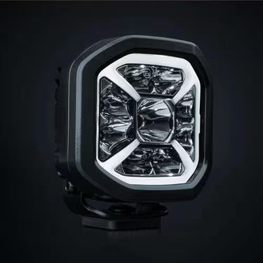 Reflektor dalekosiężny Strands Siberia X 4" LED białe i pomarańczowe światło pozycyjne