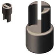 Adapter Dolny FI34 Mosiądz Image 1