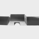 Aluminiowe Zabezpieczenie Smoka Paliwa Tank Protect (Długość 62 cm, Skrzydła 19 cm), Nr Kat. 20TP451902