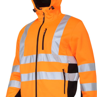 BLUZA OSTRZEGAWCZA Z KAPTUREM POM-CZARNA, "S", CE, LAHTI Image 2