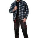BLUZA POLAR. OCIEPLANA SZARO-NIEBIESKA, CE, LAHTI Image 7