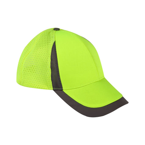 CZAPKI Z DASZKIEM SIATKOWE ŻÓŁTE L101050S, 12SZT, CE, LAHTI Image 1