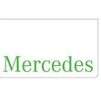 Chlapacz (600x350mm) - zielony napis "MERCEDES" Image 1