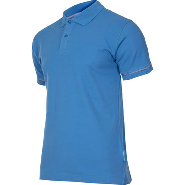 KOSZULKA POLO, 220G/M2, NIEBIESKA, CE, LAHTI Image 1
