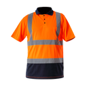 KOSZULKA POLO OSTRZEGAWCZA, POMARAŃCZ., CE, LAHTI Image 4