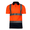 KOSZULKA POLO OSTRZEGAWCZA, POMARAŃCZ., CE, LAHTI Image 5