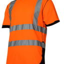 KOSZULKA T-SHIRT OSTRZEGAWCZA, POM.-CZARNA, CE, LAHTI Image 2