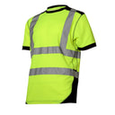 KOSZULKA T-SHIRT OSTRZEGAWCZA, ŻÓŁTO-CZARNA, CE, LAHTI Image 1