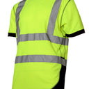 KOSZULKA T-SHIRT OSTRZEGAWCZA, ŻÓŁTO-CZARNA, CE, LAHTI Image 2