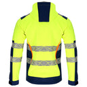 KURTKA SOFTSHELL OSTRZEGAWCZA ŻÓŁTO-NIEB., "S", CE, LAHTI Image 3