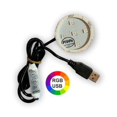 Kolorowe podświetlenie POPPY 5V – multikolor, pod USB | Styl, światło i klimat w jednym Image 1