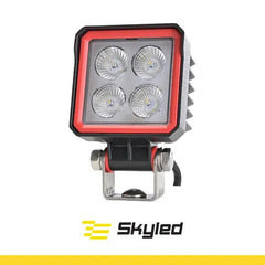 Kwadratowa lampa robocza SKYLED RED LINE 12W, 4 LED, 9-32V, 1080 Lm, IP67/69K (rozproszone) ADR Image 1