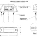 Lampa Obrysowa Biało-Czerwona LED (LD 703) Image 2